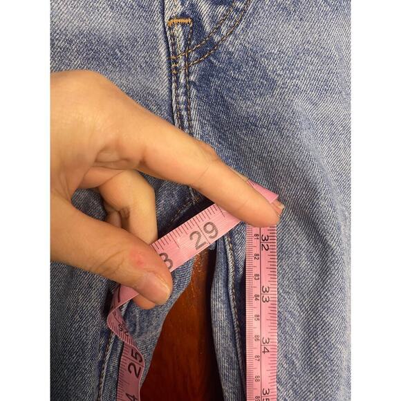 Buttonfly Levi's 501 Highwaist Denim Jeans w25 L32 - Picture 5 of 10